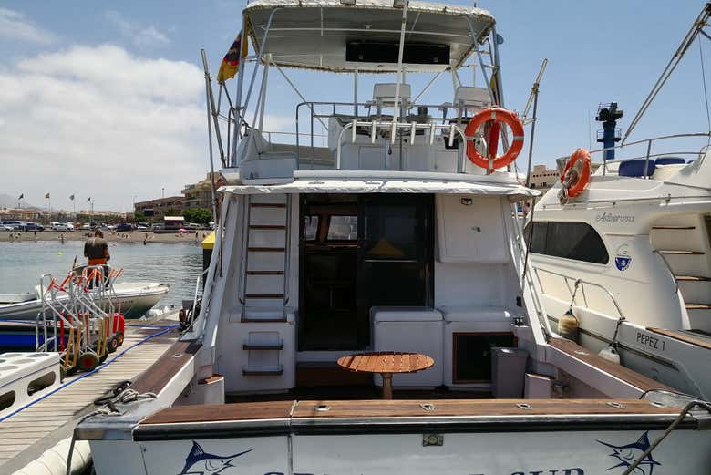 Vista do barco