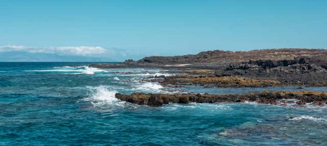 Passeio de lancha e snorkel no Malpaís de Rasca