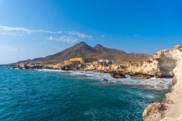 Kayak en el Cabo de Gata