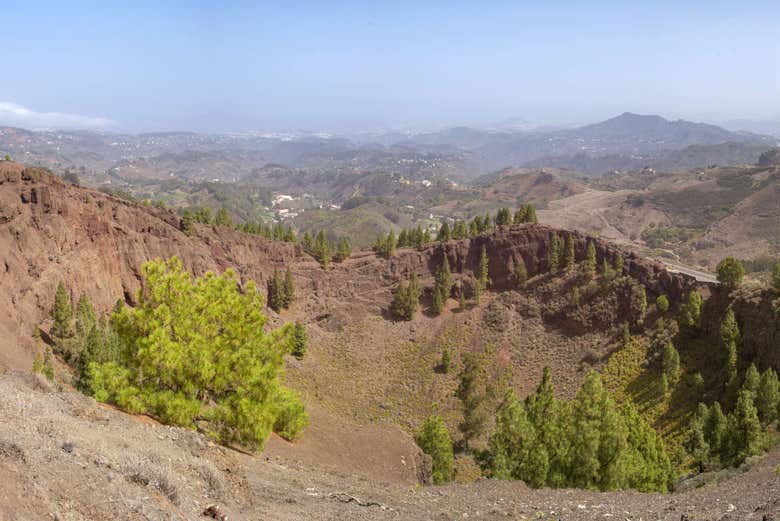 Mirador del cráter de Gáldar
