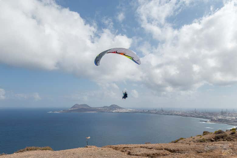 Vol au-dessus de Las Palmas de Grande Canarie