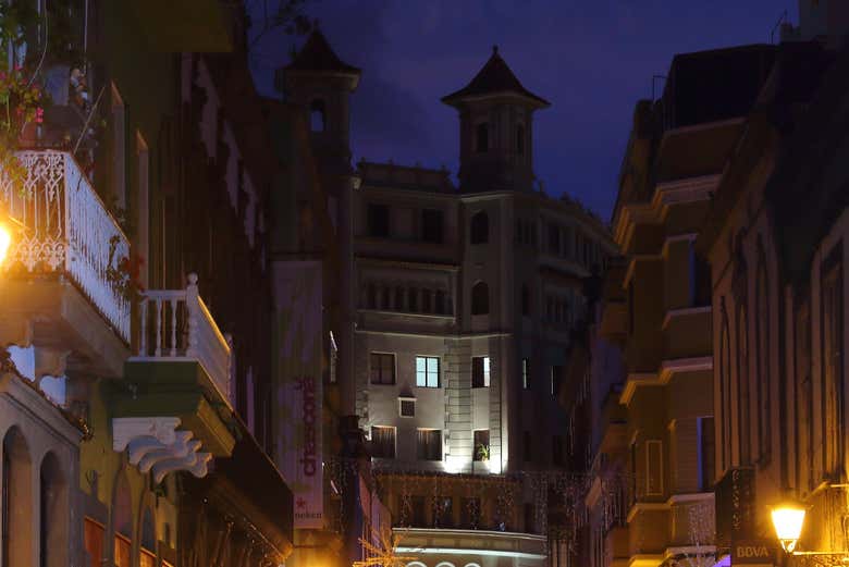 Paseo nocturno por la capital de Gran Canaria