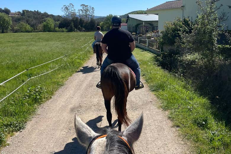Un paseo a caballo apto para todos los niveles