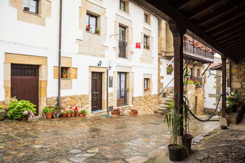 Casas típicas en Lastres