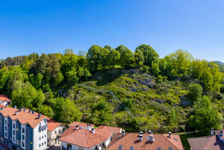Vistas de Lecumberri desde un mirador
