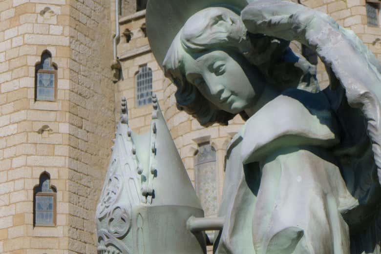 Détails de l'extérieur du palais épiscopal