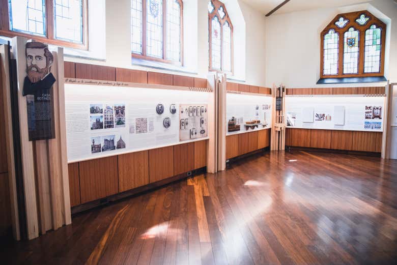Exposition consacrée à Gaudí à la Casa Botines