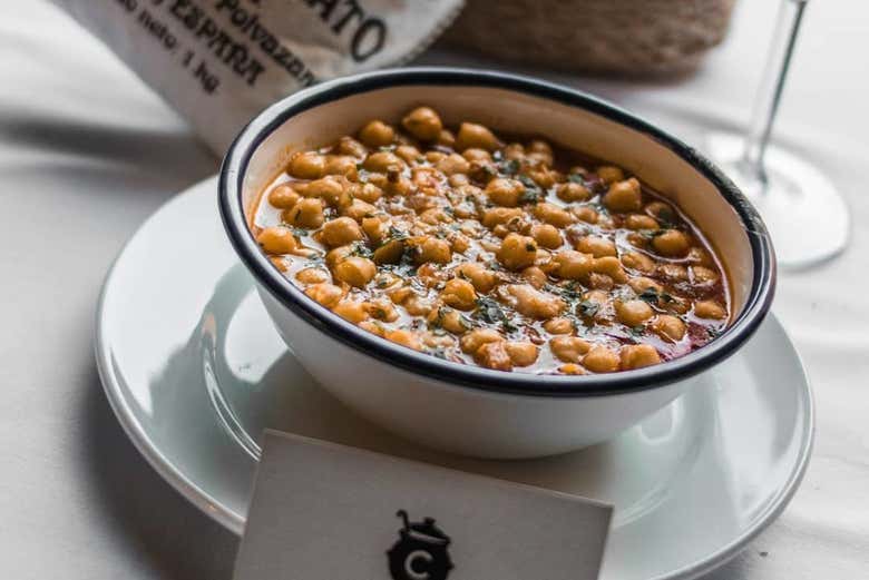 Chickpeas in the Maragato Cocido