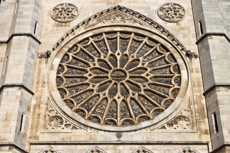 Rosace de la cathédrale de León