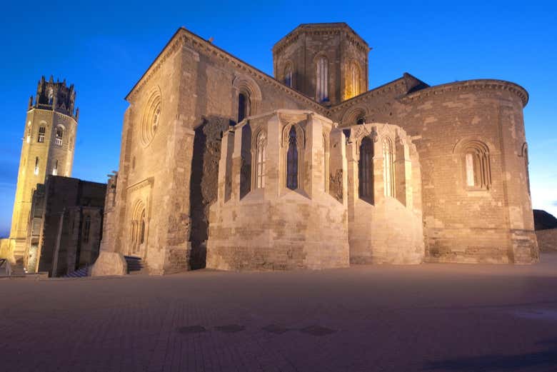 Paseando de noche por Lérida