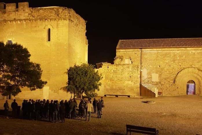 Visite de nuit du château de Gardeny