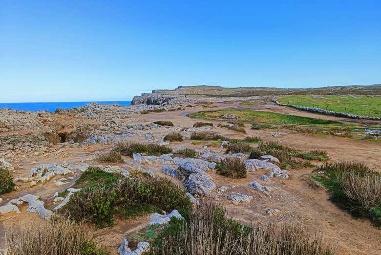 Paisajes durante la caminata