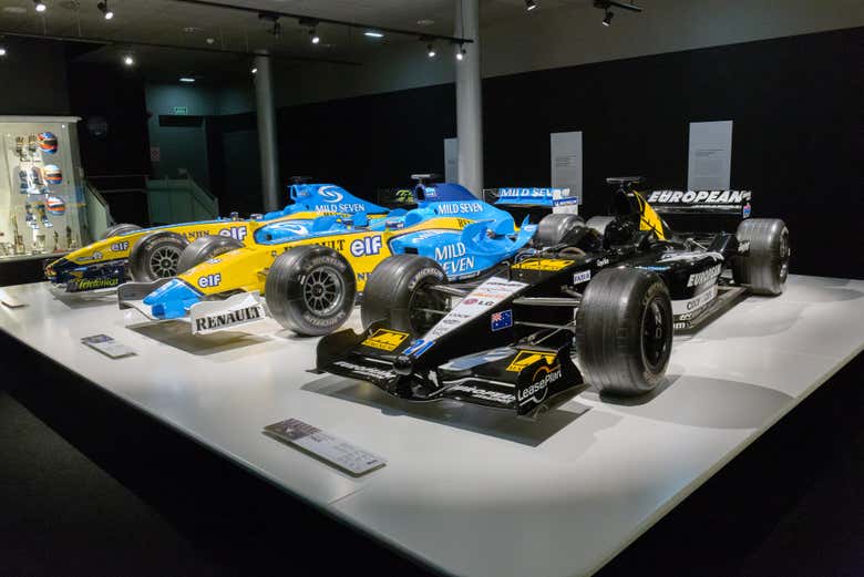 Monopostos de Fórmula 1 pilotados por Fernando Alonso