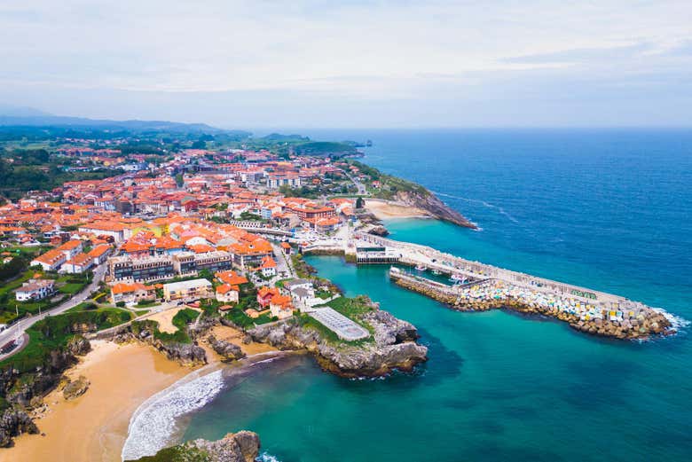 Vistas aéreas de Llanes