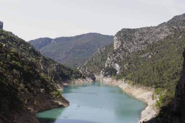 Descente de la rivière Noguera Pallaresa en kayak