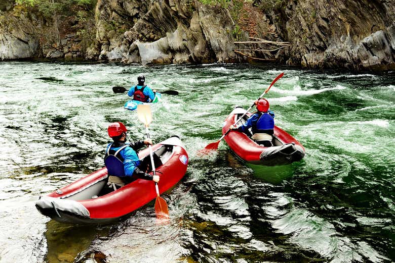 Descendez la rivière Noguera Pallaresa