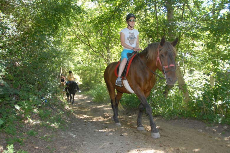 Balade à cheval dans les environs de Llavorsí