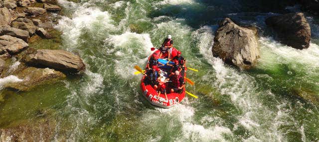 Rafting en el río Noguera Pallaresa