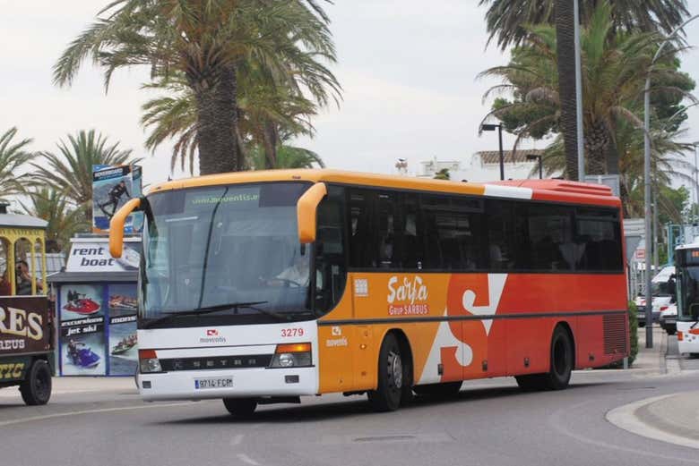 Autobús en dirección Tossa de Mar