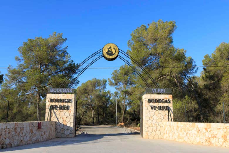 Entrada das adegas