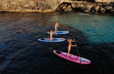 Paddle surf em Cala Blava
