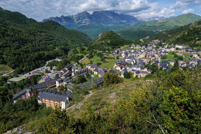 Vista área de Panticosa