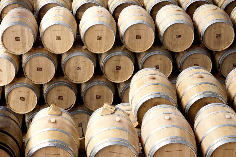 Barriles de la bodega