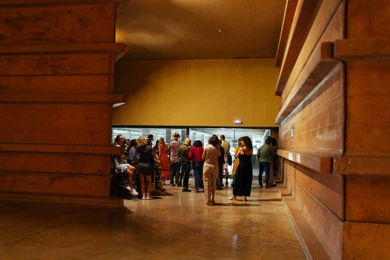 Durante la visita