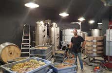 Visite des caves Hoplita