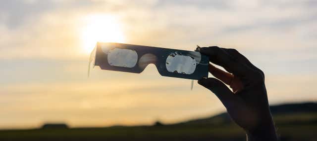 Eclipse solar 2026 en el Castillo de Lorca