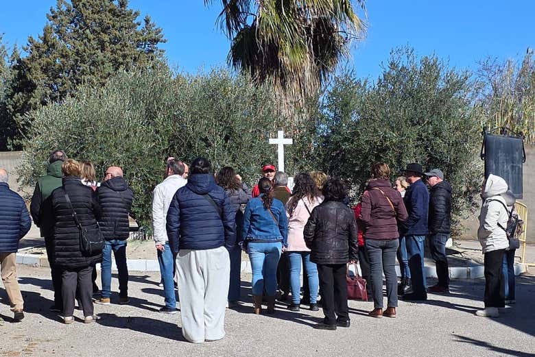 Durante la visita