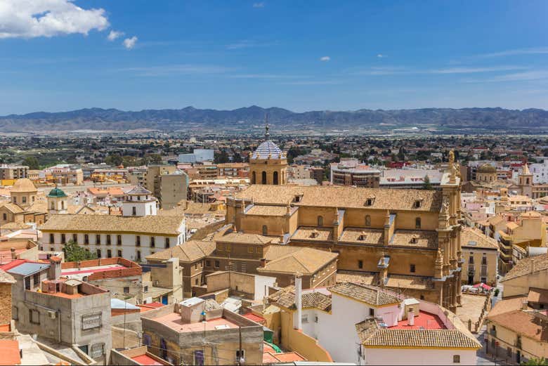 Vue panoramique sur Lorca