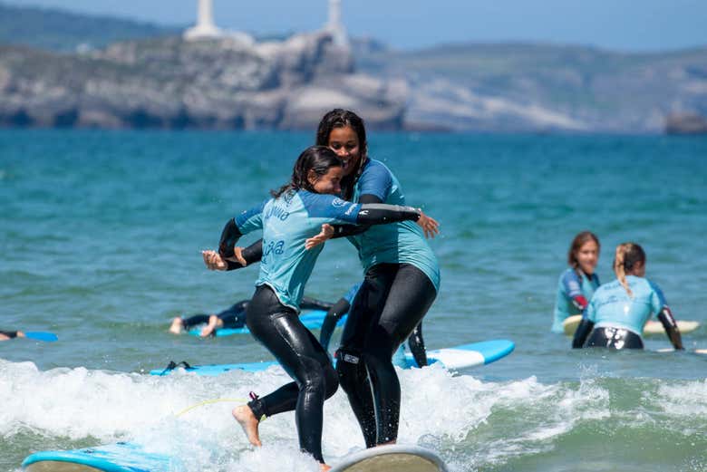 Clases de surf en Loredo