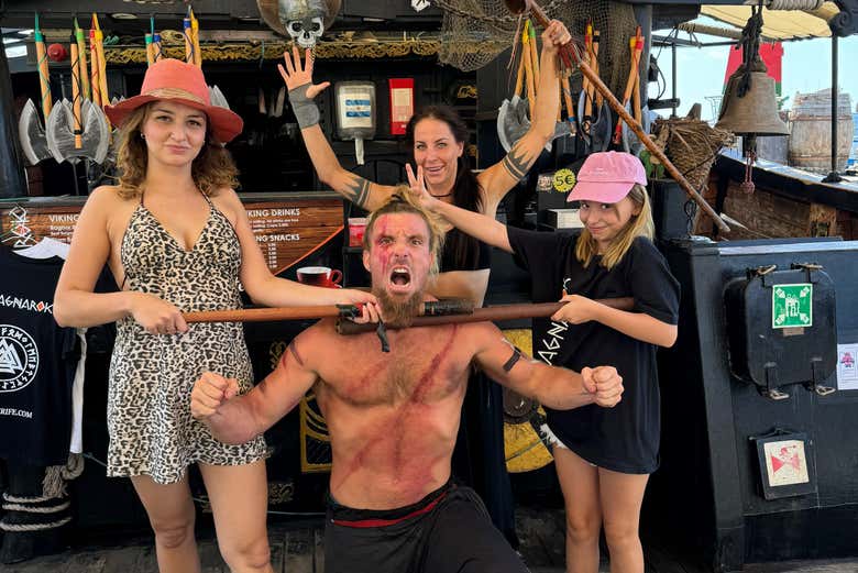 ¡Experimentando la vida vikinga!