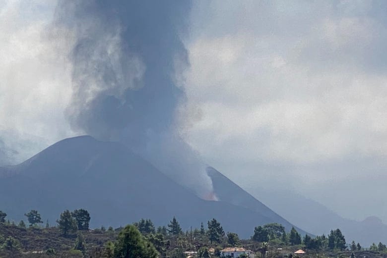Contemplez le volcan Cumbre Vieja
