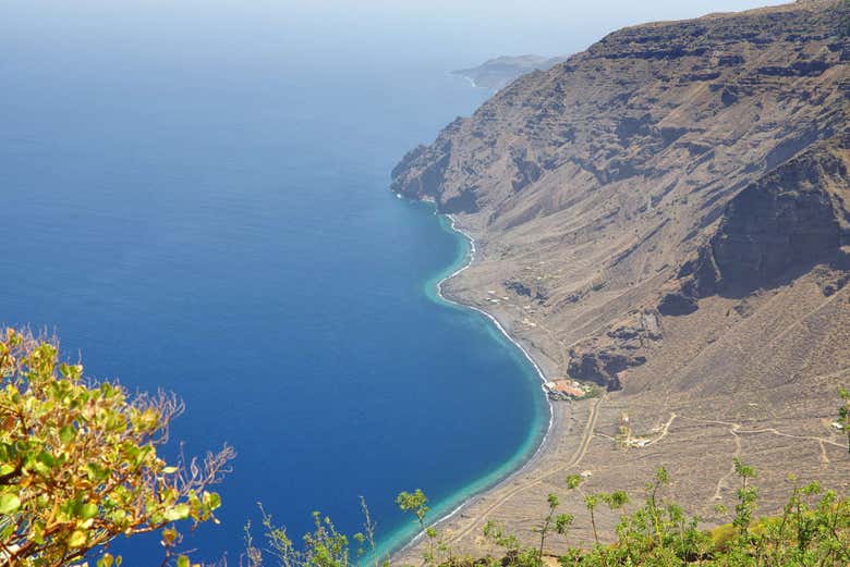 Vista observada do mirante de Isora