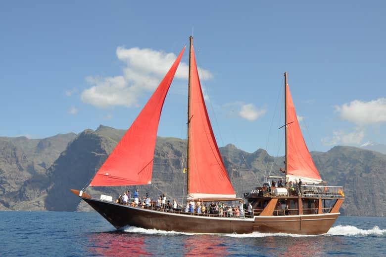 Travesía en goleta por el sur de Tenerife