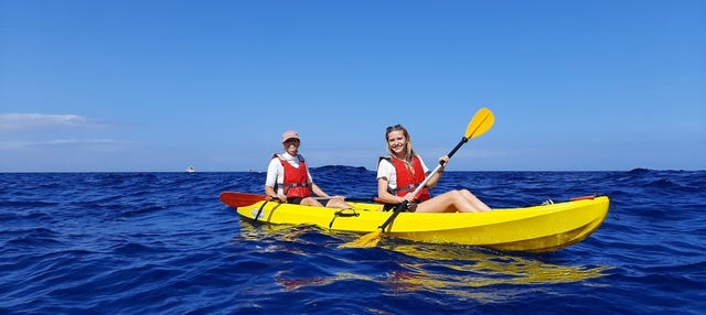 Kayak et snorkeling à Los Cristianos