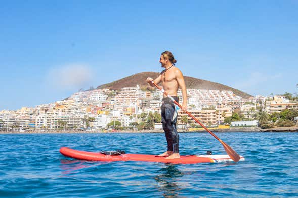 Paddle surf en Los Cristianos