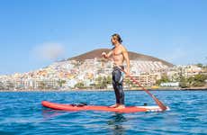 Paddle surf em Los Cristianos