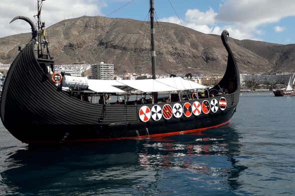Balade en bateau viking avec observation des baleines et des dauphins