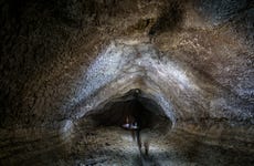 Espeleología en la Cueva de Las Palomas