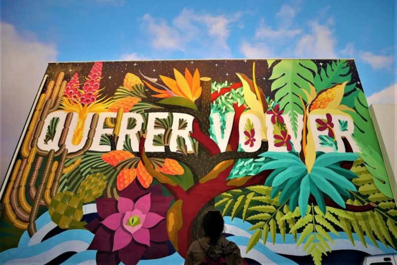 Mural ''Querer Volver''