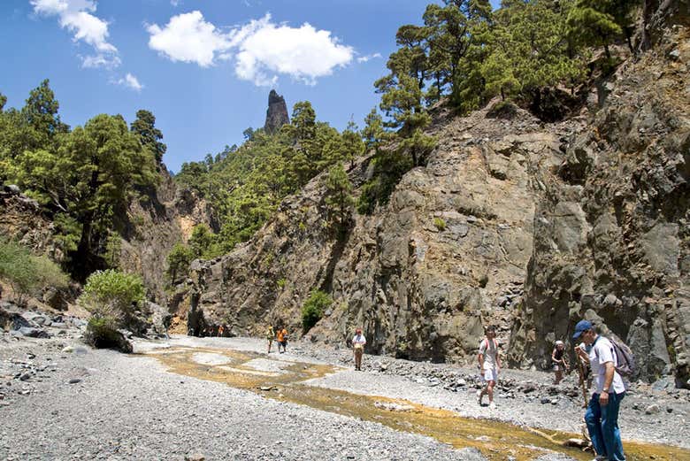 Hiking in Caldera de Taburiente