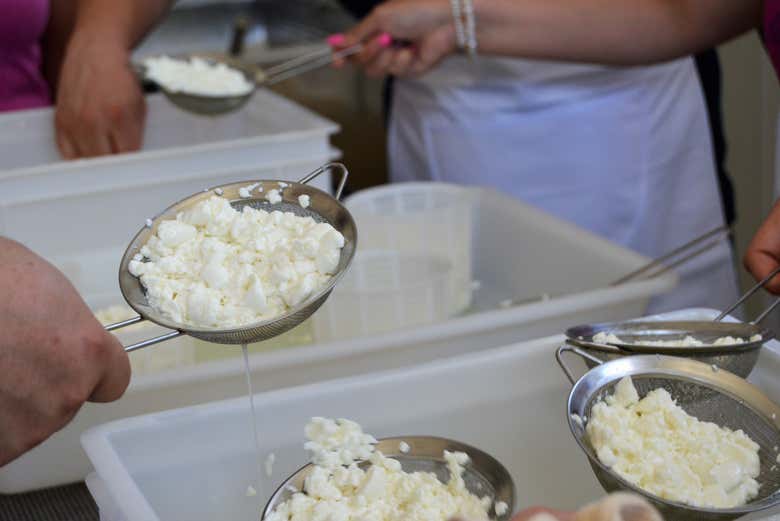 Aprenderéis a elaborar queso fresco a la manera tradicional