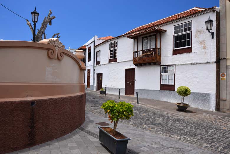 Recorreremos el centro histórico de Los Silos