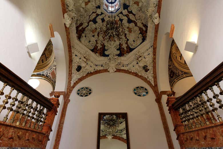 Interior do palácio dos condes de Santa Ana
