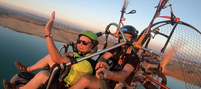 Vuelo en paratrike por Zaragoza