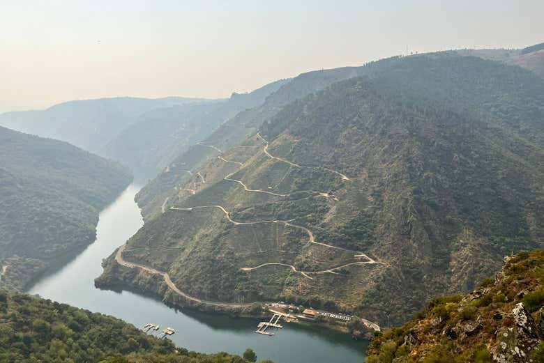 Cañones del Sil en la Ribeira Sacra 