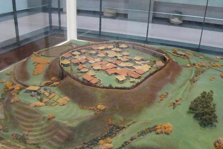 Maqueta del Museo Arqueológico del Castro de Viladonga